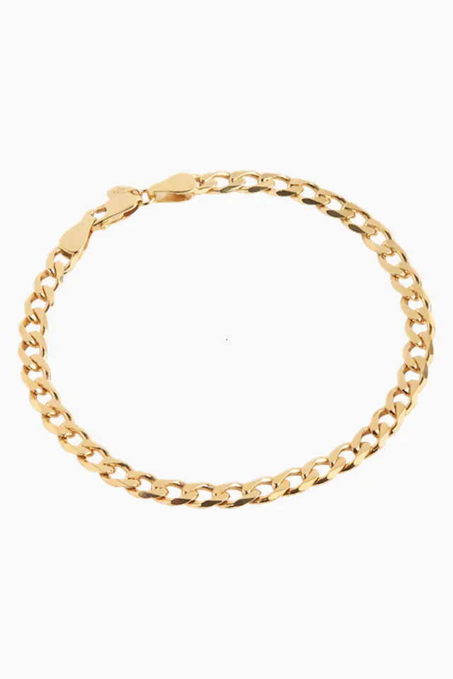 Maria Black Forza Bracelet – Goldplated Silver — produktfoto