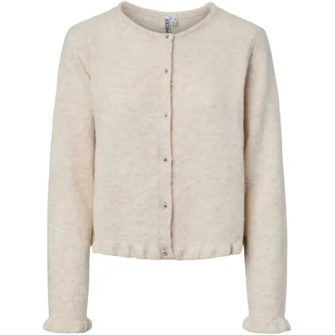 Pieces cardigan Pcamos – Birch Melange — produktfoto