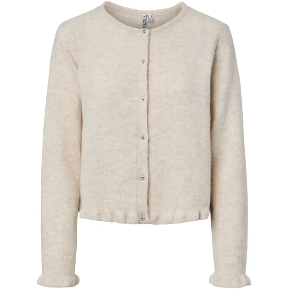 Pieces cardigan Pcamos – Birch Melange — produktfoto