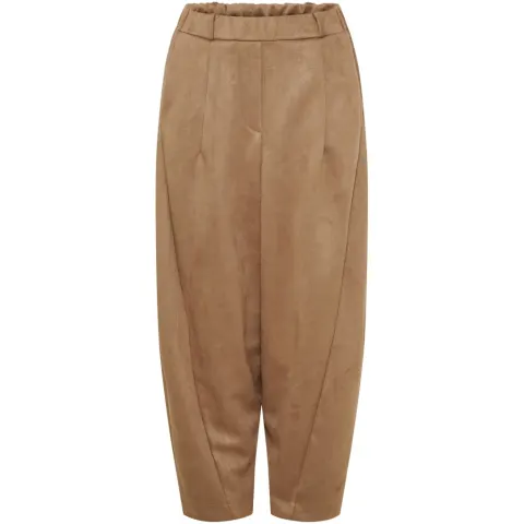 Marta du Château Bukser MdcPilea 16635Suede – Camel276 — produktfoto