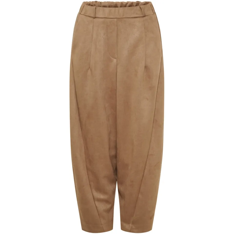 Marta du Château Bukser MdcPilea 16635Suede – Camel276 — produktfoto