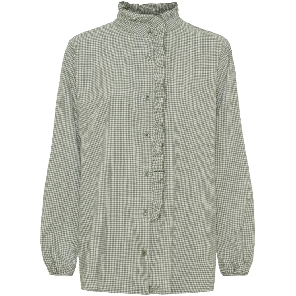 Marta du Château skjorte MdcFleur 6879 – Military — produktfoto