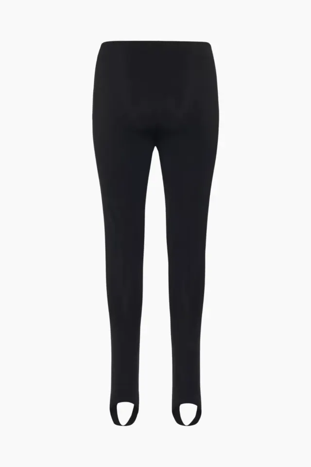 Gestuz GZlyrose Strap Leggings – sort — produktfoto