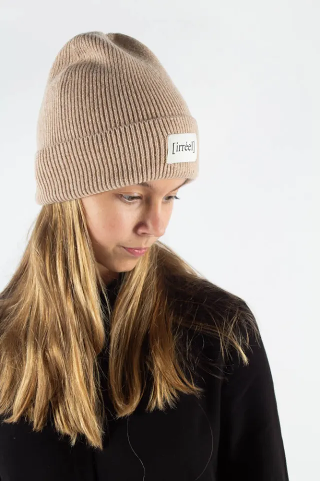 irréel Akeelah wool Beanie – sand — produktfoto