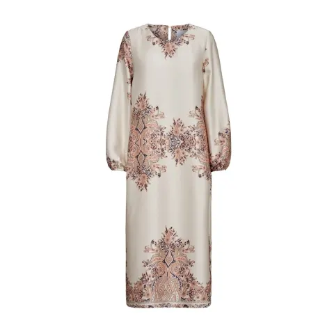 Liberté Liberte Kjole Wennise – Creme paisley — produktfoto