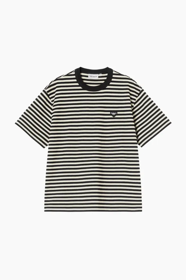 Carhartt W' S/S Essy T-Shirt Stripe - Black/Wax – Carhartt WIP — produktfoto
