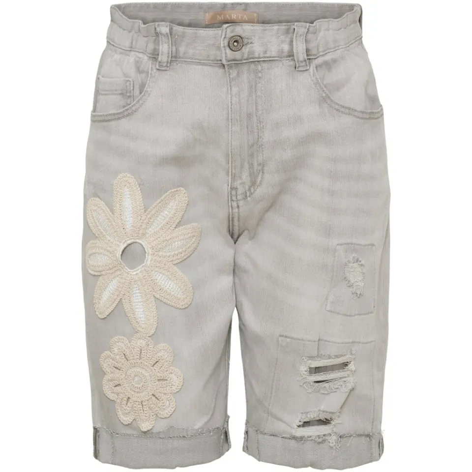 Marta du Château shorts MdcKiet SW12132 – Denim — produktfoto