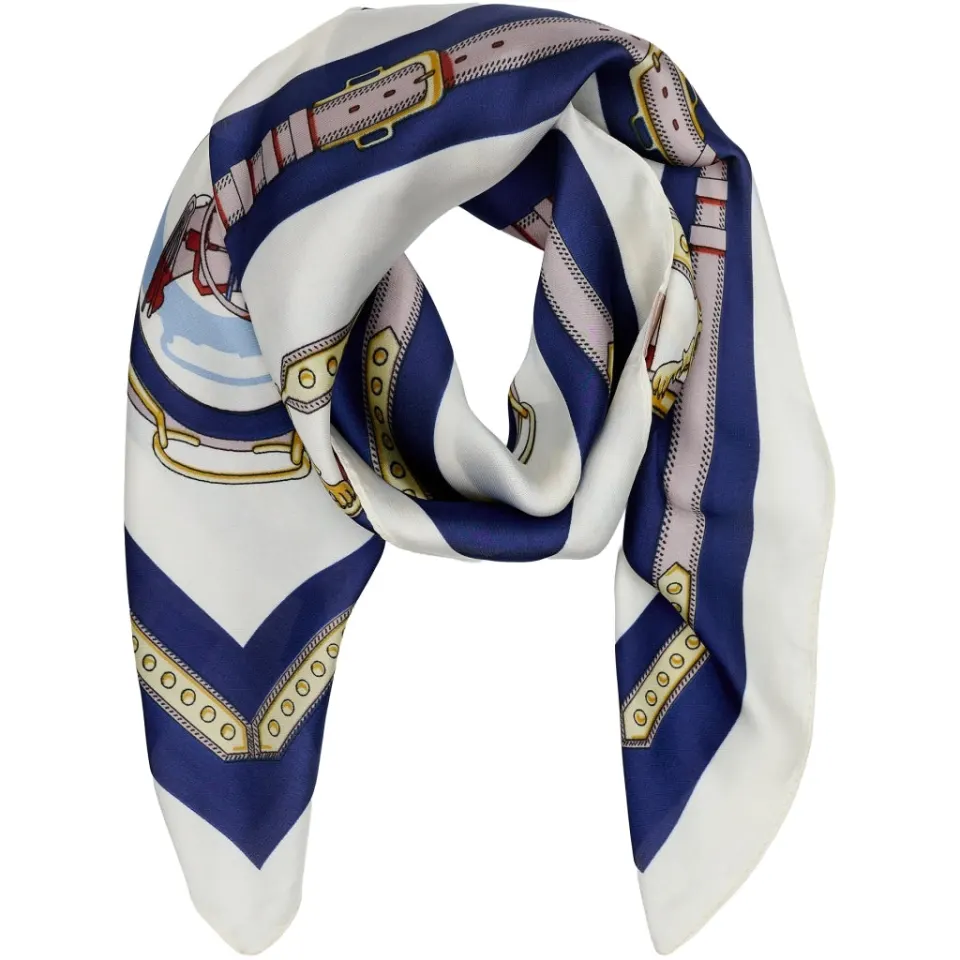 Marta du Château tørklæde MdcJuline FA-Scarf – Blue31218 — produktfoto