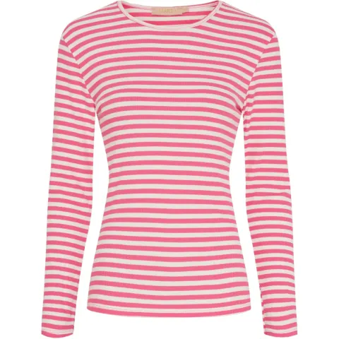 Marta du Château langærmet T-Shirt MdcJosiane 49066 – Cardinale/Greggio — produktfoto