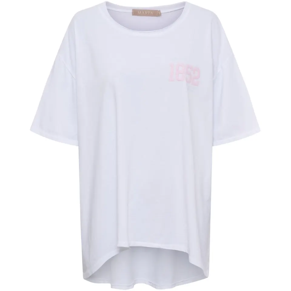 Marta du Château T-Shirt MdcRaniella 69981 – hvid — produktfoto