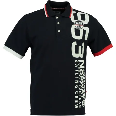 Geographical Norway Polo Kandin – marineblå — produktfoto