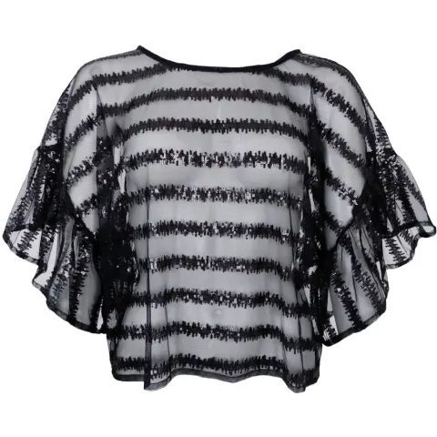 Black Colour bluse Bclilliana – sort — produktfoto
