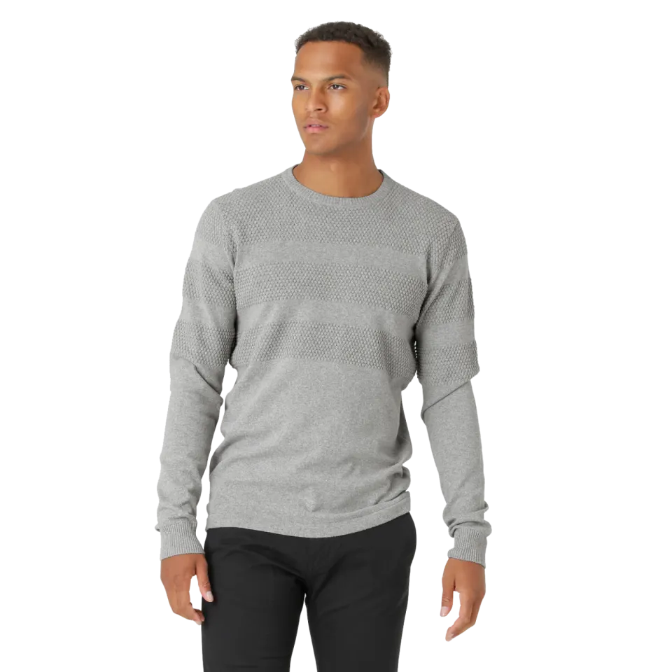 Marcus Affleck Knit Pullover – Grå — produktfoto