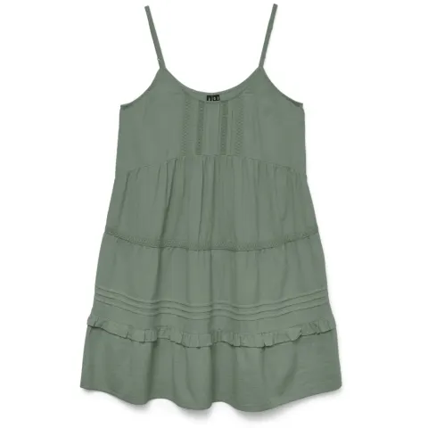 Vero Moda kjole Vmpretty – Hedge Green — produktfoto