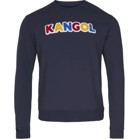 Kangol Sweatshirt QuestCrew – marineblå — produktfoto