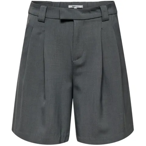 ONLY Shorts Onlsvea – Dark grey melange — produktfoto