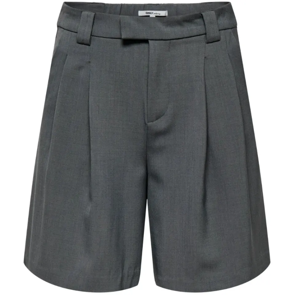 ONLY Shorts Onlsvea – Dark grey melange — produktfoto