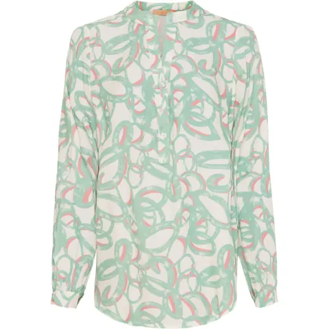 Marta du Château bluse MdcAstrid 8128 – Aqua4100 — produktfoto