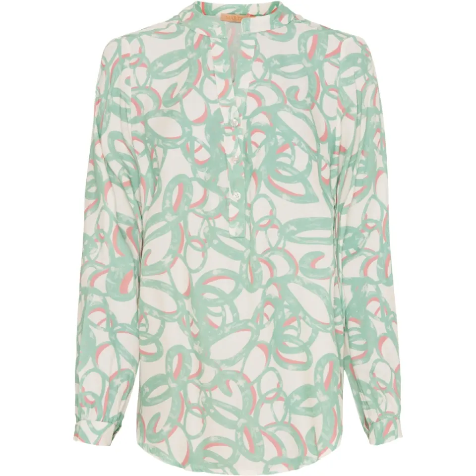 Marta du Château bluse MdcAstrid 8128 – Aqua4100 — produktfoto