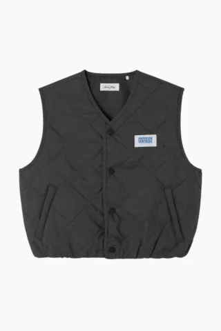 American Vintage Yupibam Vest – Carbon — produktfoto