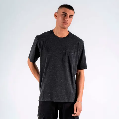 Marcus MAzack ss t-shirt med rund halsudskæring – Grå — produktfoto