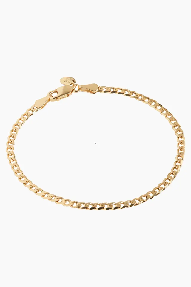 Maria Black Saffi Bracelet – Goldplated Silver — produktfoto