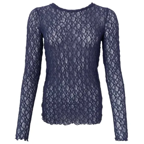Black Colour bluse Bccecily – marineblå — produktfoto