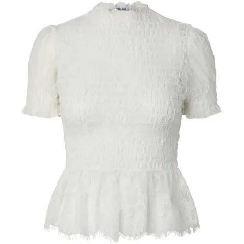 Pieces top Pcjilly – Bright White — produktfoto