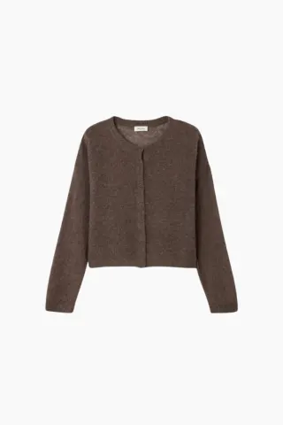 American Vintage Cardigan Bodyrow – Hedgehog Melange — produktfoto