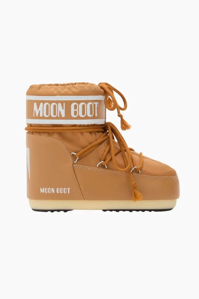 Moon Boot Icon Low Nylon Boots – Cognac — produktfoto