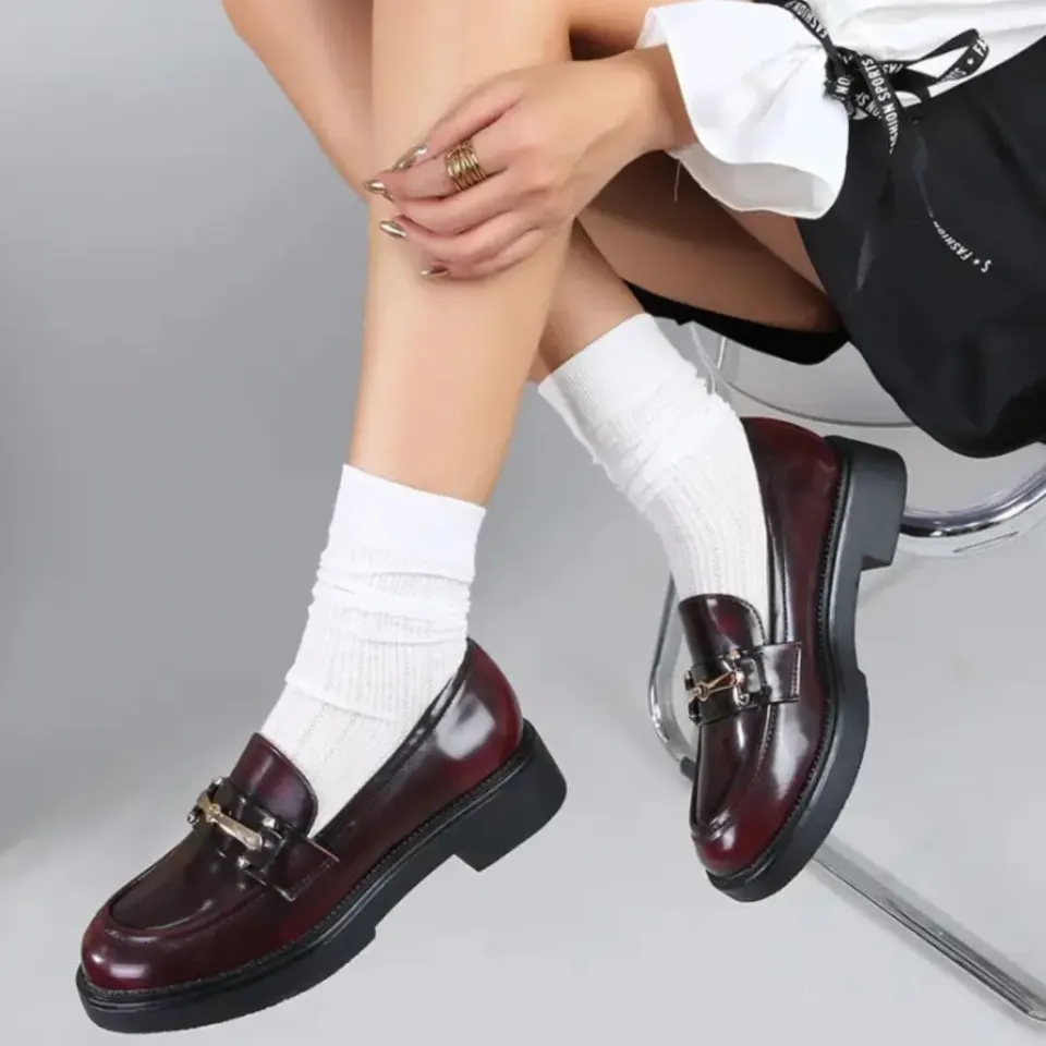 Lenia loafers YU5598-31 – Dark red — produktfoto