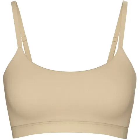 Pieces top Pcnamee med tætsiddende pasform – Peach Taffy — produktfoto
