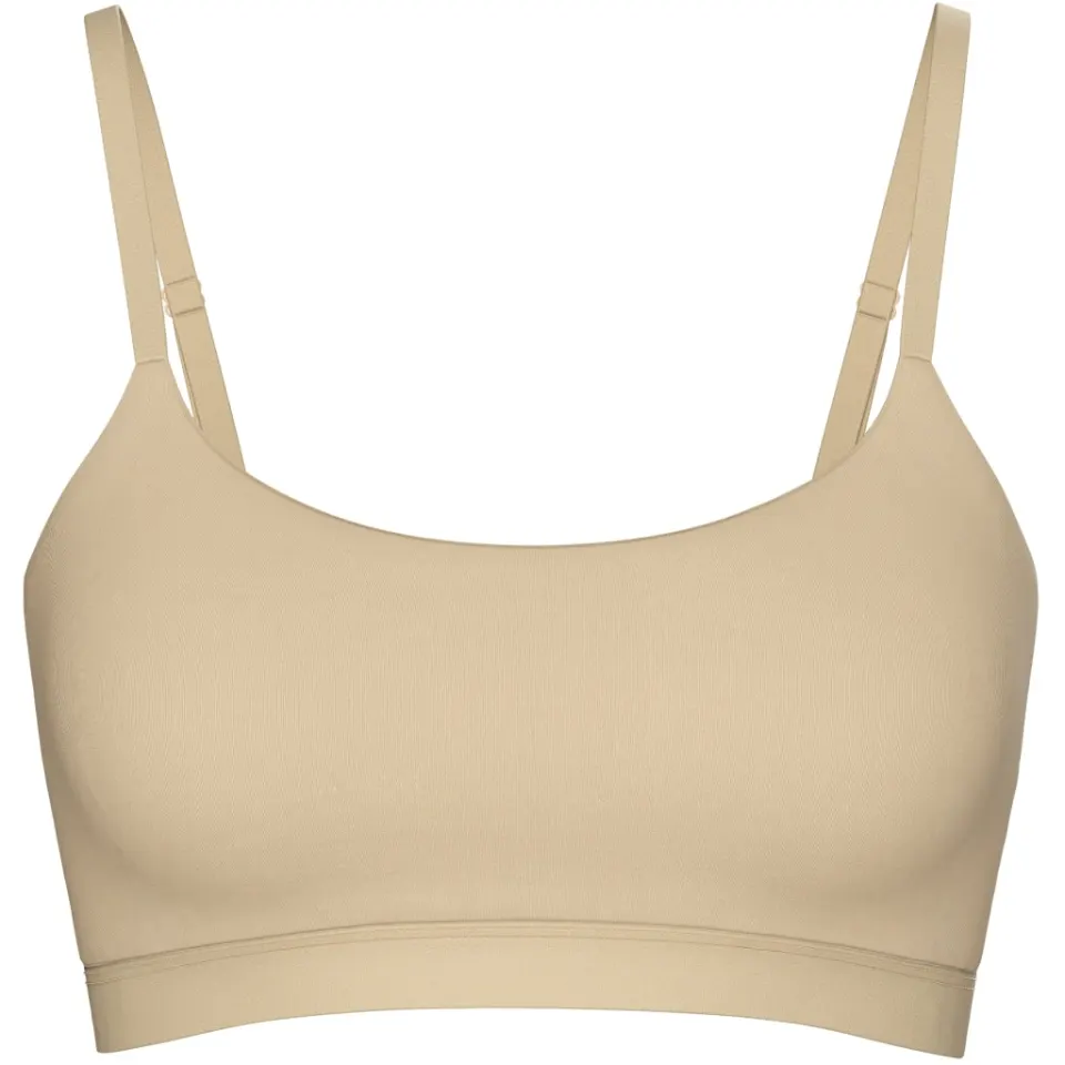 Pieces top Pcnamee med tætsiddende pasform – Peach Taffy — produktfoto