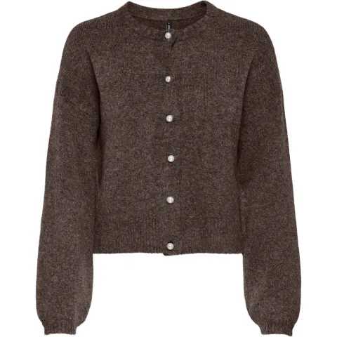 ONLY Cardigan Onlisabella – Hot Fudge Melange — produktfoto