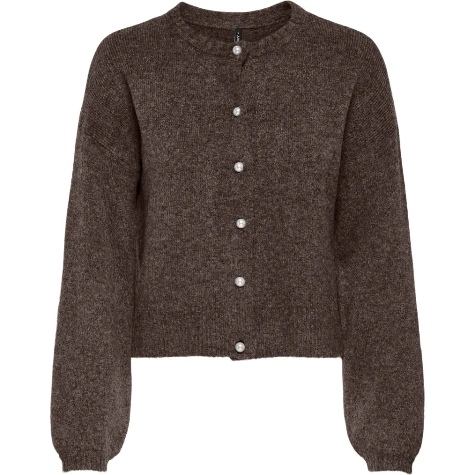 ONLY Cardigan Onlisabella – Hot Fudge Melange — produktfoto