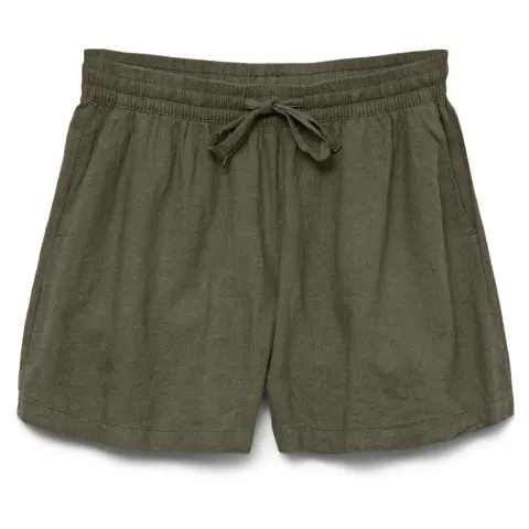 Vero Moda shorts Vmlinn – kalamata melange — produktfoto