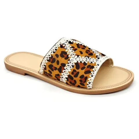 Emilie sandaler DM429 – leopard — produktfoto