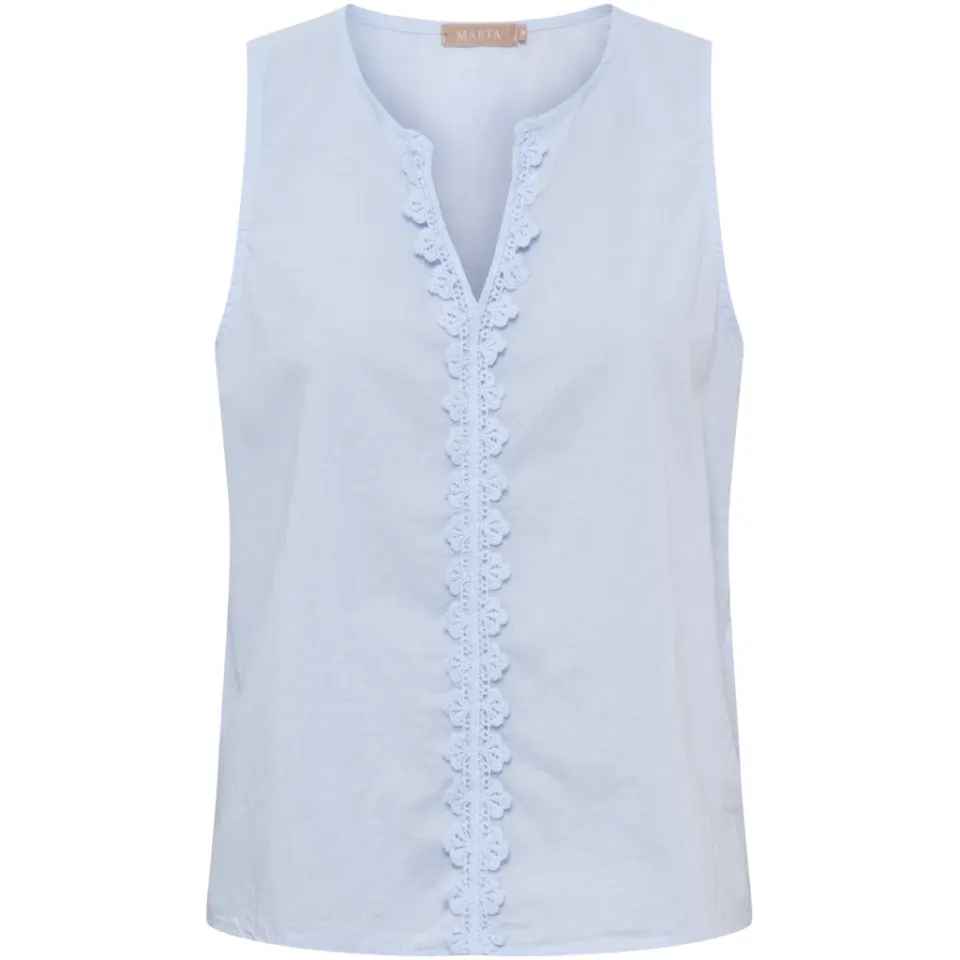 Marta du Château top MdcVienna 68503M – Cielo — produktfoto