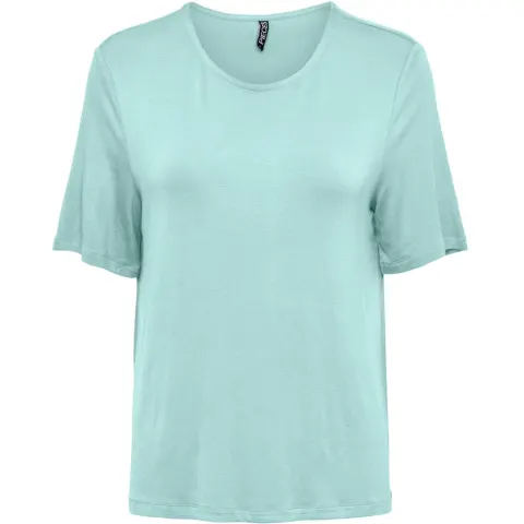 Pieces t-shirt Pcmikela – Bleached Aqua — produktfoto