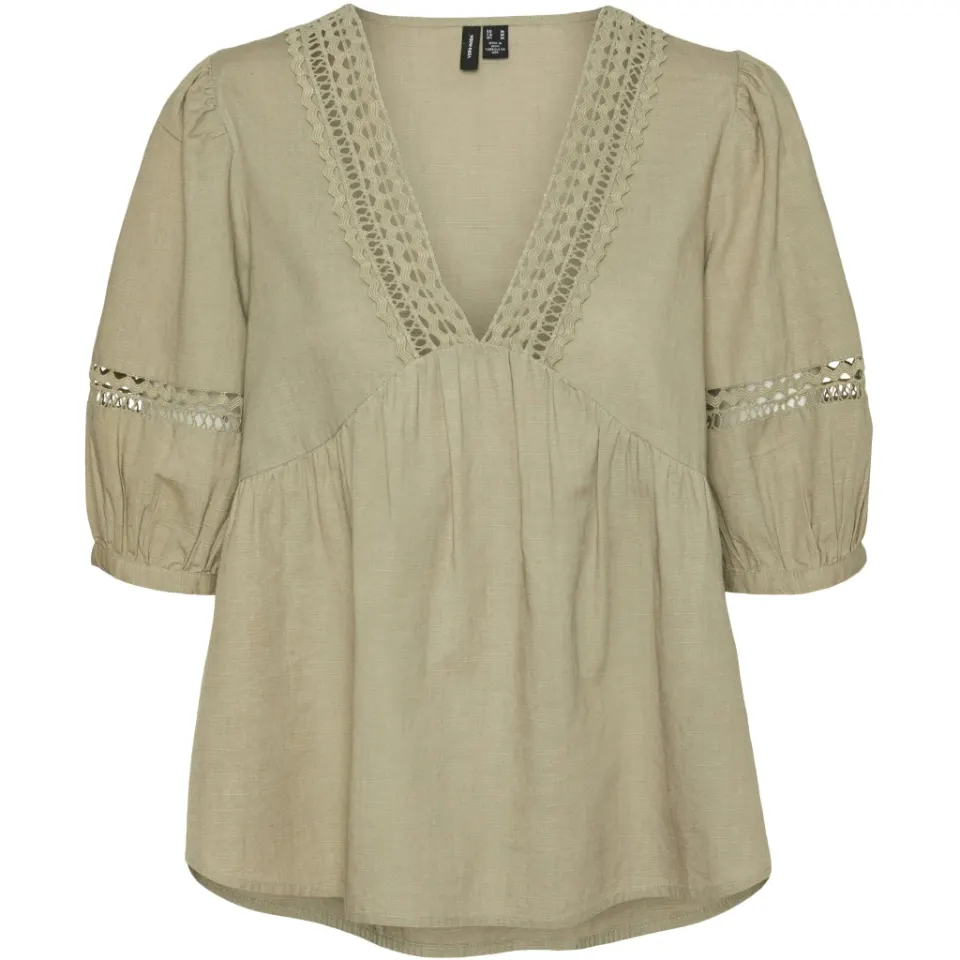 Vero Moda top Vmlouisa – Laurel Oak — produktfoto