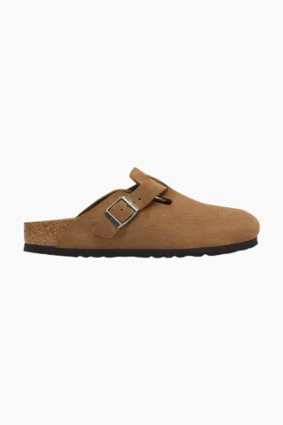 Birkenstock Boston – Dark Tea — produktfoto