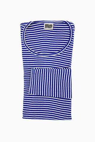 Nørgaard på Strøget 101 Fine Stripe – Klein/Ecru — produktfoto