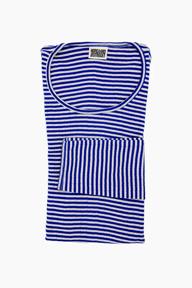 Nørgaard på Strøget 101 Fine Stripe – Klein/Ecru — produktfoto