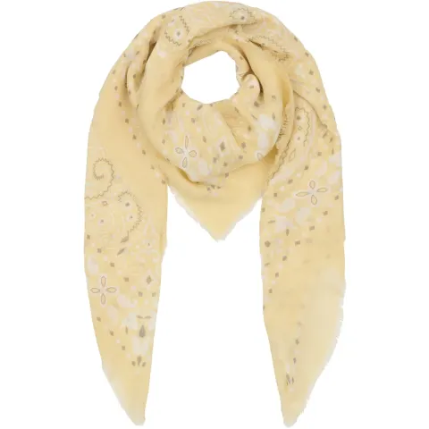 Marta du Château tørklæde MdcLeah FA37258 – Light Yellow — produktfoto