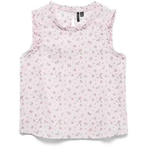 Vero Moda top Vmtrine – Pink-A-Boo Marguerite Pink Cosmos — produktfoto