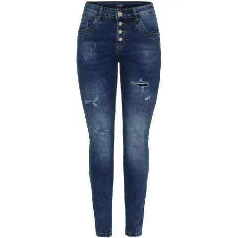 Marta du Château jeans MdcAmalia Mdc175-26166 – Dark Blue Denim — produktfoto