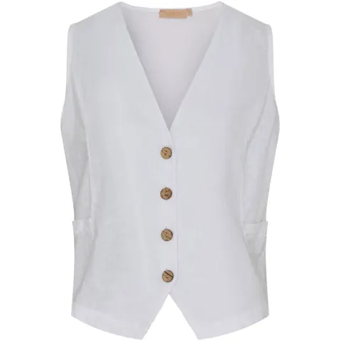 Marta du Château vest MdcKatarine 86331 – hvid — produktfoto
