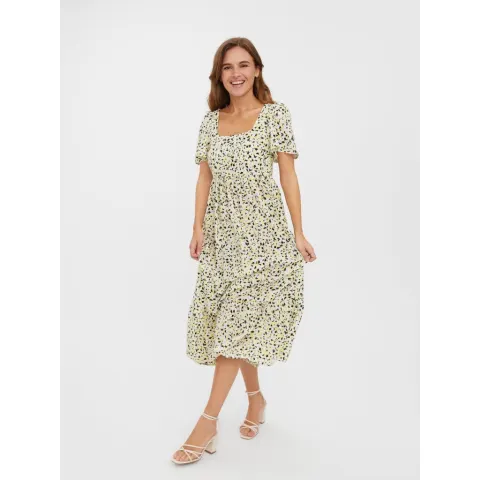 Vero Moda kjole Vmolea – Lemon Meringue Olea — produktfoto