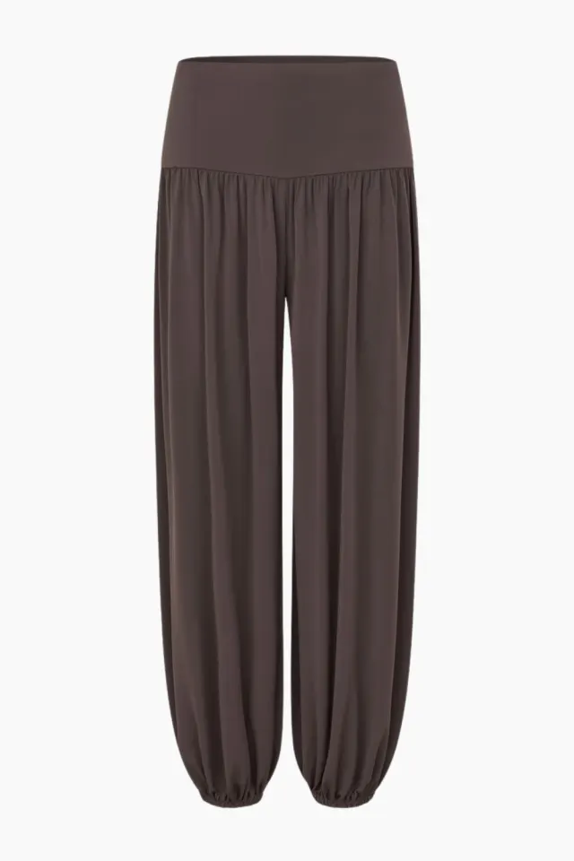 Oval Square Trixi Trousers – Chocolate Torte — produktfoto