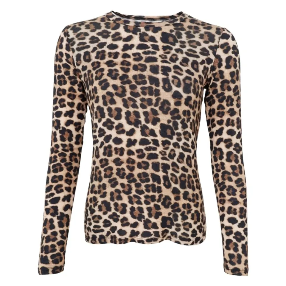 Black Colour bluse Bcalba – Natural LEO — produktfoto